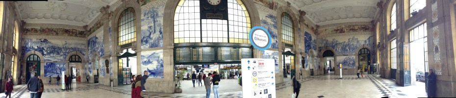 Railway station, Porto, Portugal